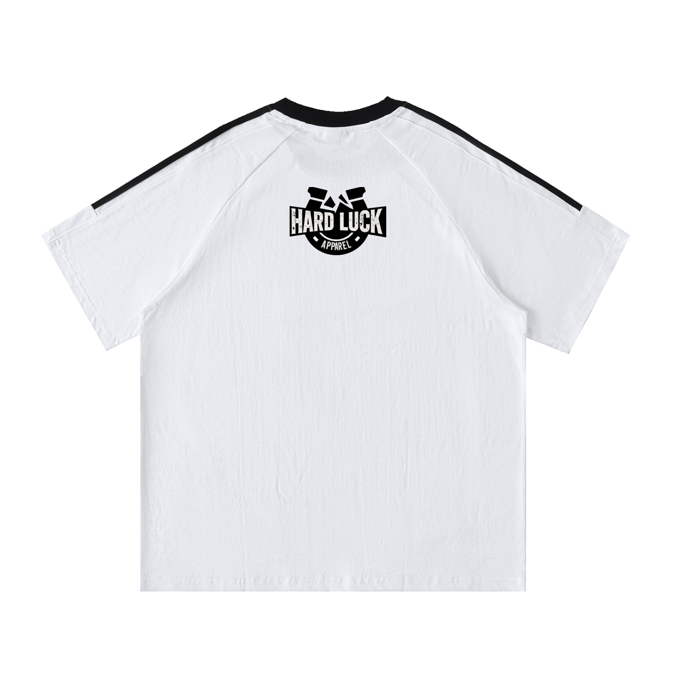 Smoked kings Contrast Tape Crewneck Cotton T-Shirt
