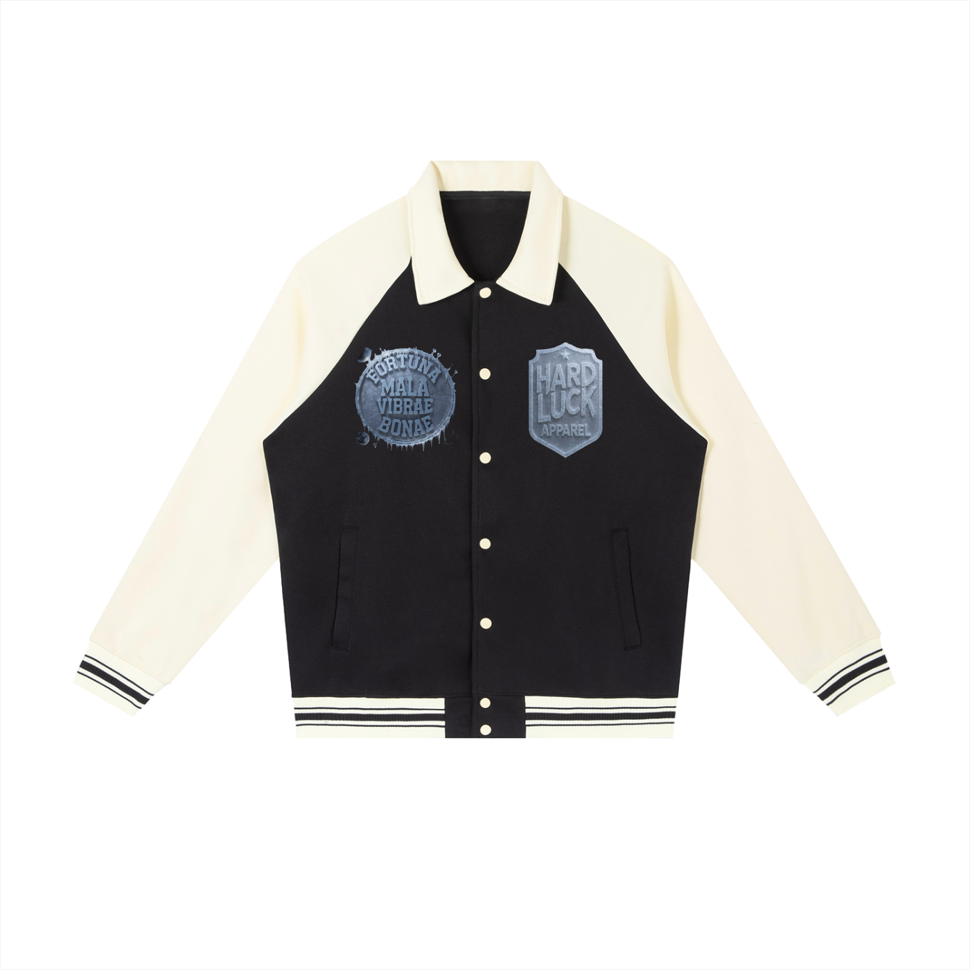 Cold Fortune "77" Raglan Sleeve Baseball Jacket