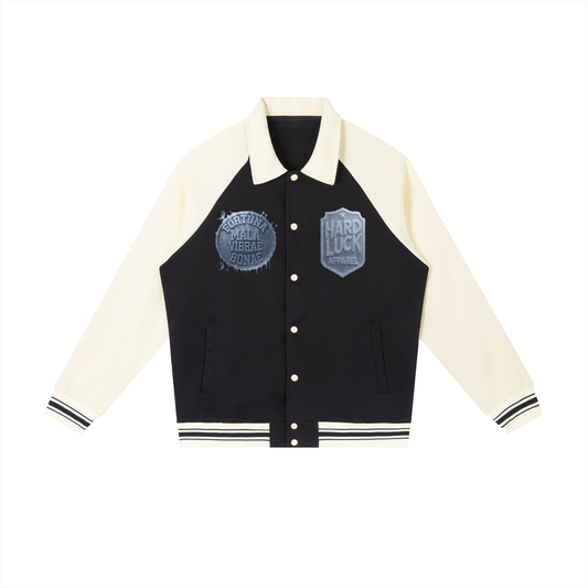 Cold Fortune "77" Raglan Sleeve Baseball Jacket