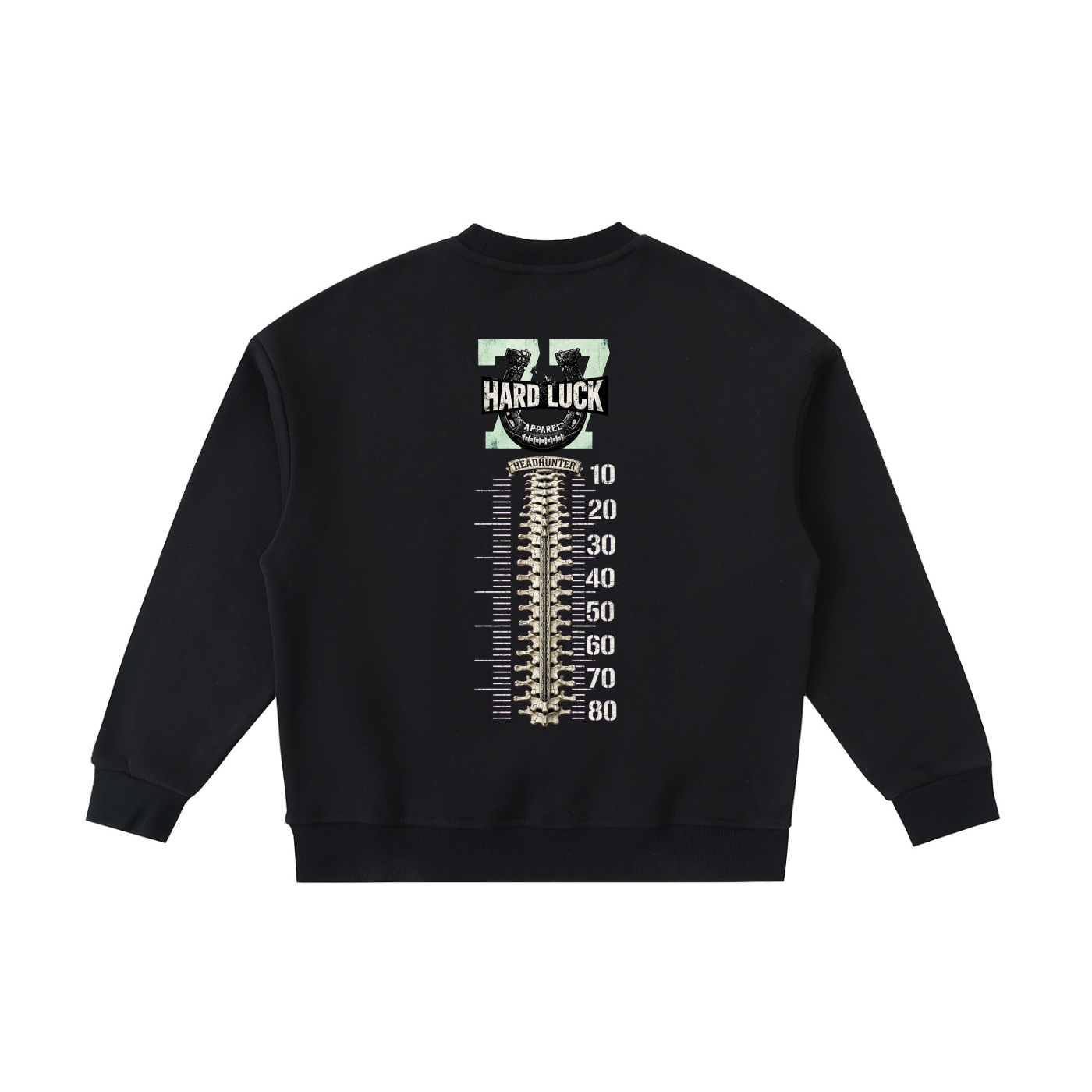 THE HEADHUNTER KIDS CREWNECK - Gridiron Gut Check Youth Crewneck Sweatshirt | Hard Luck Apparel