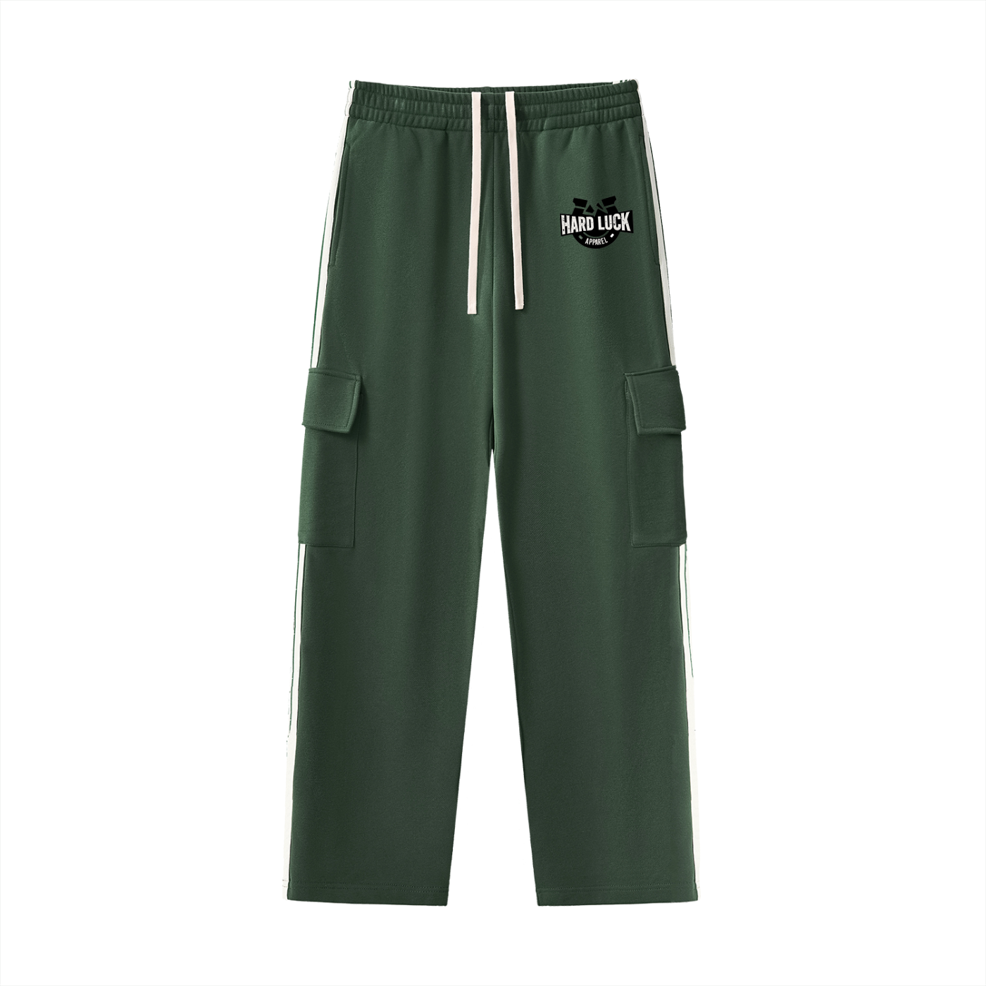 Side Stripe Straight-Leg Pants