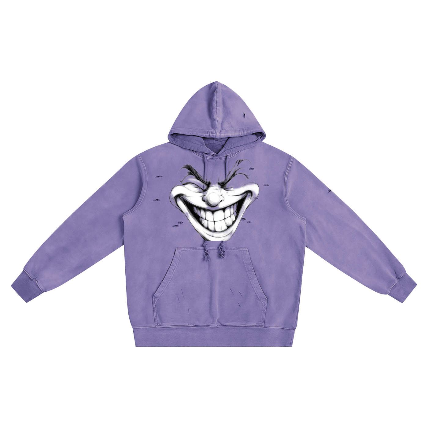 No laughing matter Distressed Vintage Wash Hoodie