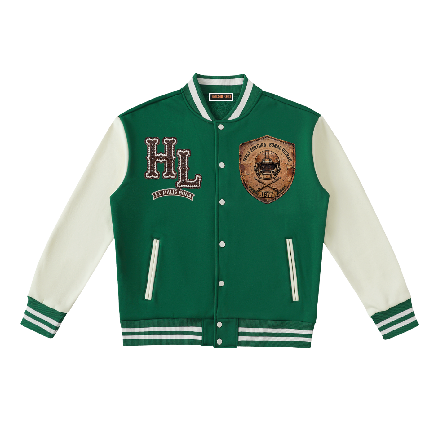 Hard Luck Apparel - Gridiron Gut Check Longest Yard Varsity Jacket