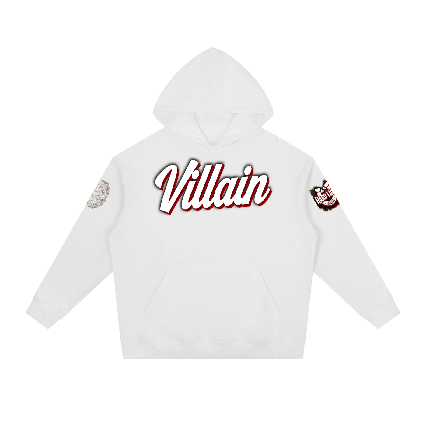 Villain 2.0 Hoodie | Premium Graphic Streetwear Hoodie | Hard Luck Apparel