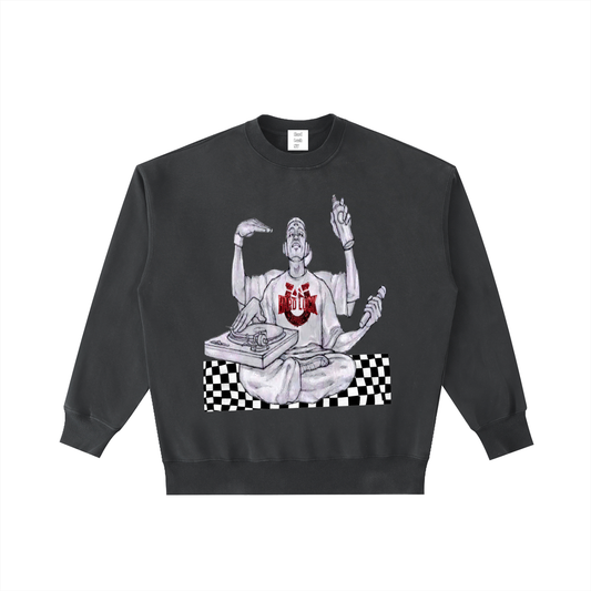 Soul of the Cypher Vintage Washed Heavyweight Crewneck Sweatshirt