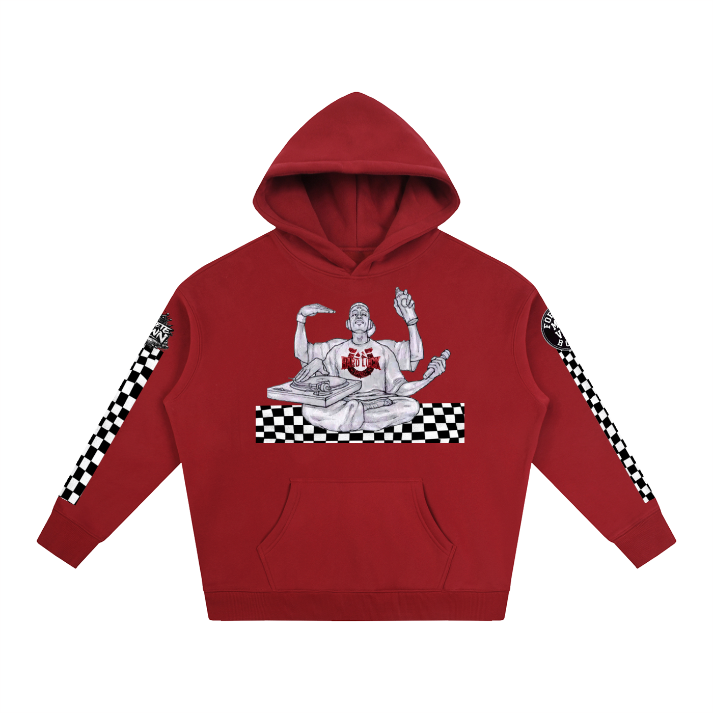 Soul of the Cypher Oversized Fleece Hoodie | Hard Luck Apparel