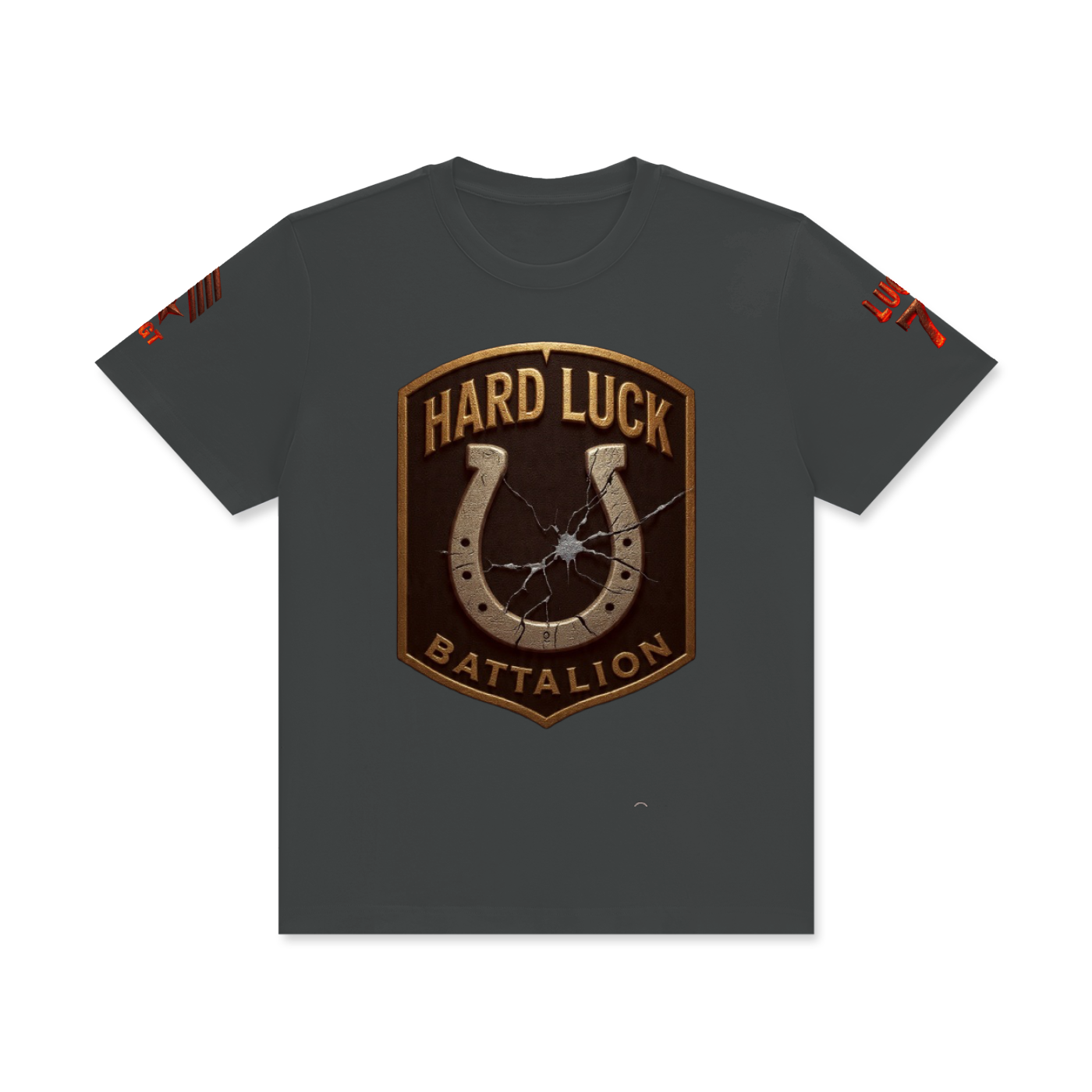 Iron Omen Battalion Classic Crew Neck Cotton T-Shirt