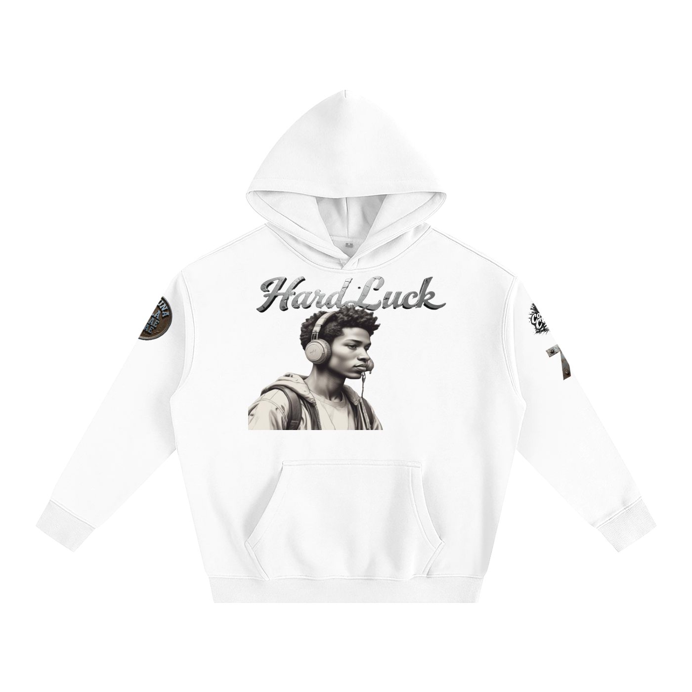 Solo Sound. Bus stop Oversize Fleeced Hoodie
