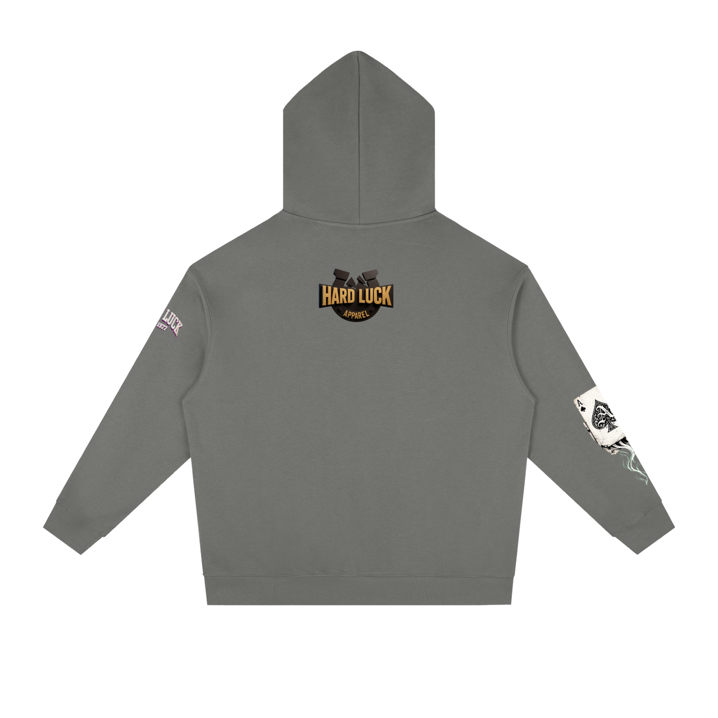 The Gambler: Ace Up the Sleeve Hoodie | Poker Streetwear | Hard Luck Apparel