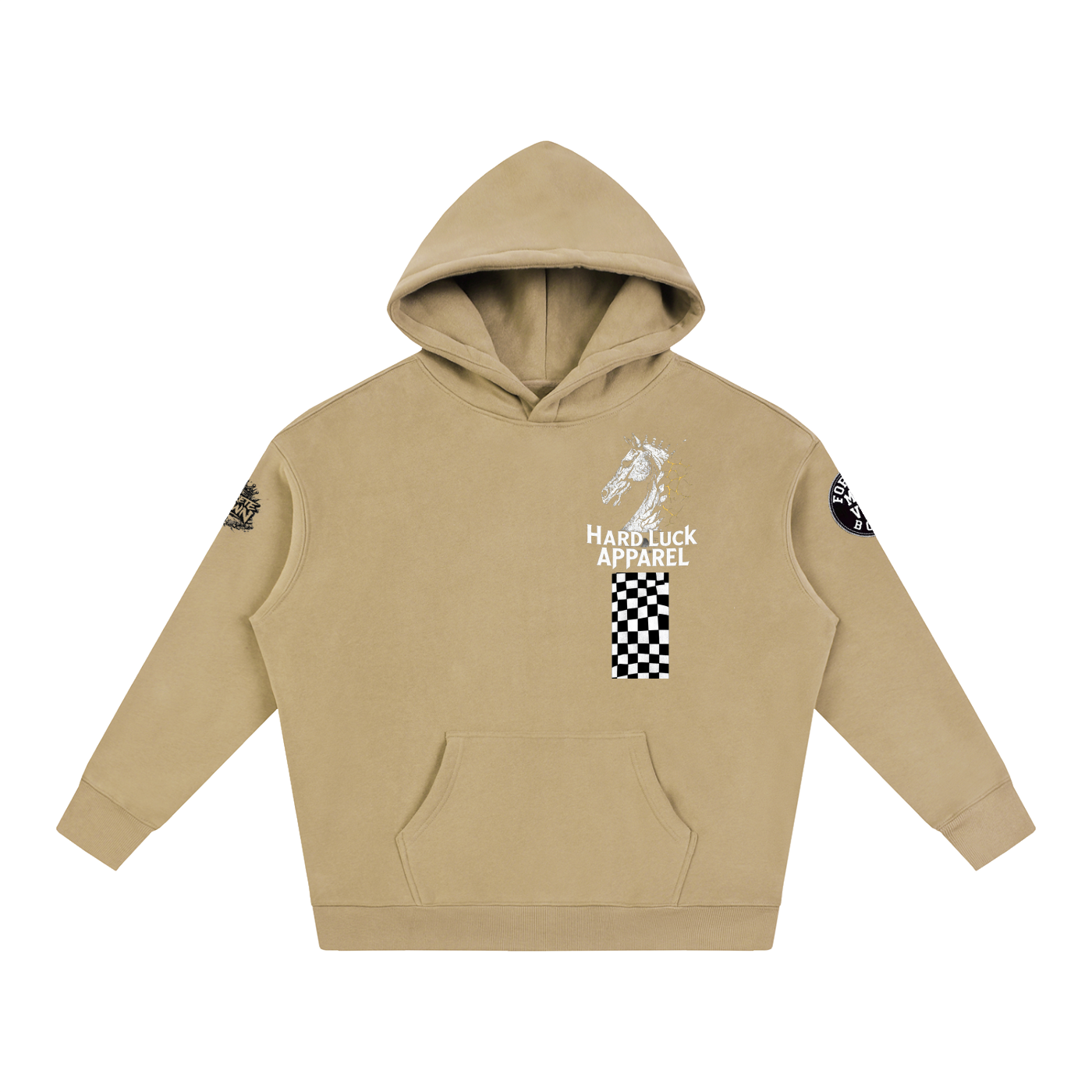 The Last Move Oversize Fleeced Hoodie