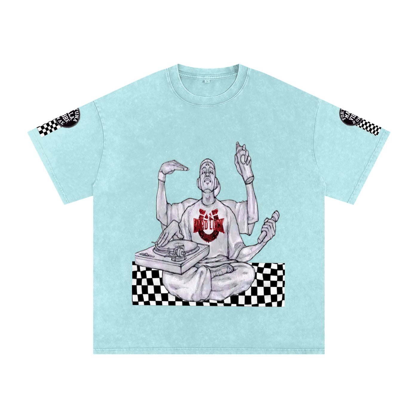 Soul of the Cypher Snow Washed Oversized Cotton T-Shirt