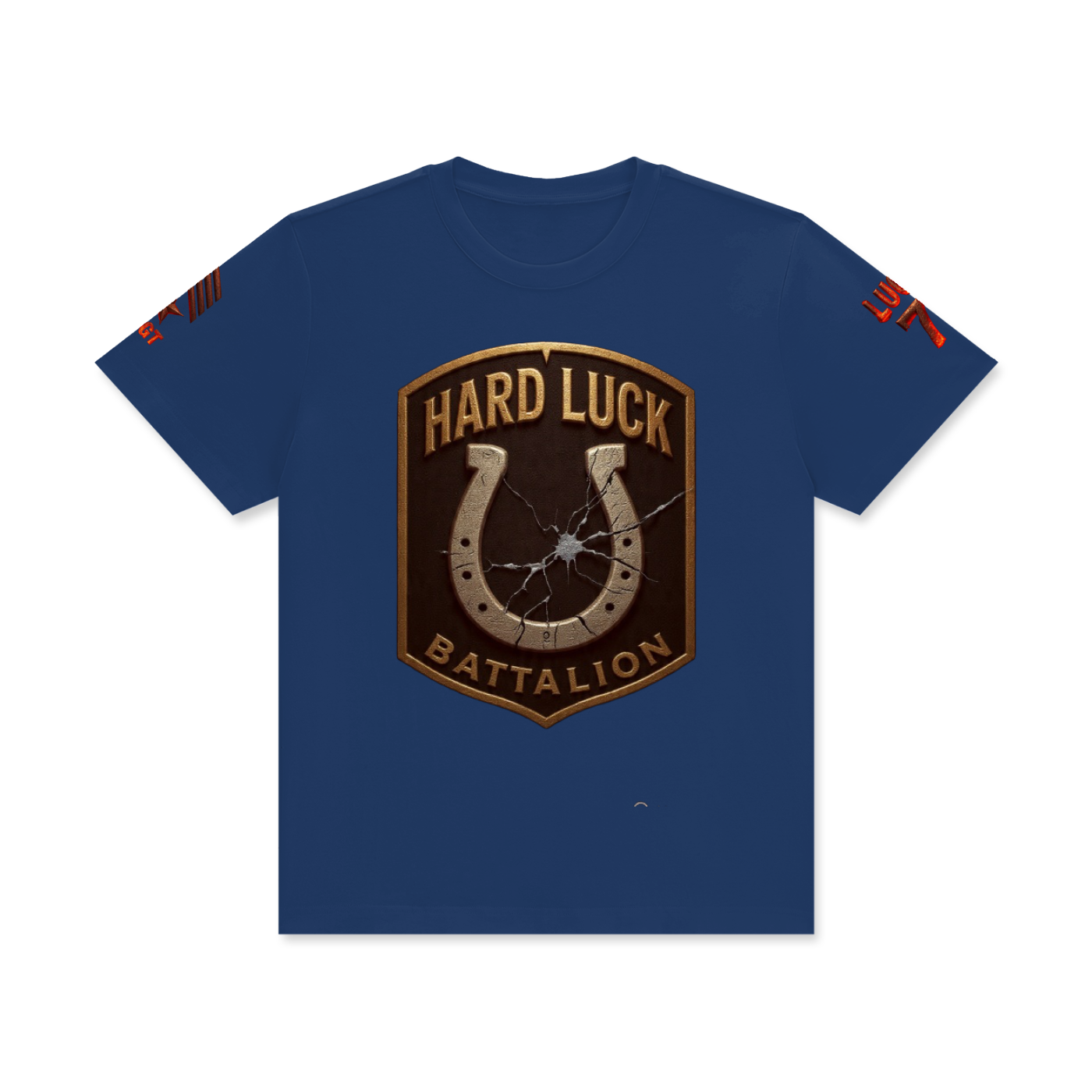 Iron Omen Battalion Classic Crew Neck Cotton T-Shirt