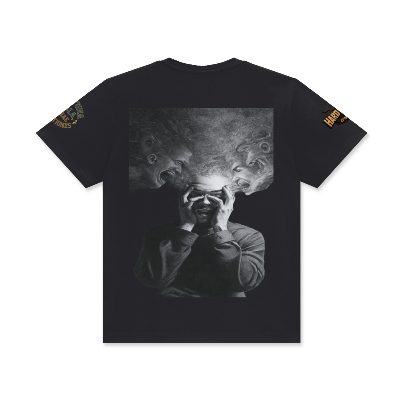 invasive  thoughts  Classic Crew Neck Cotton T-Shirt