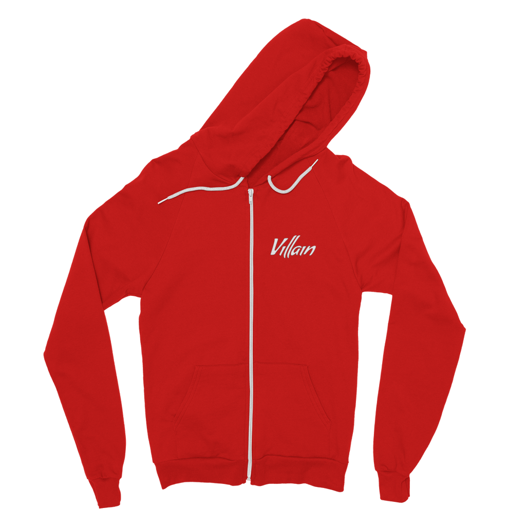 VILLAIN (1) Classic Adult Zip Hoodie