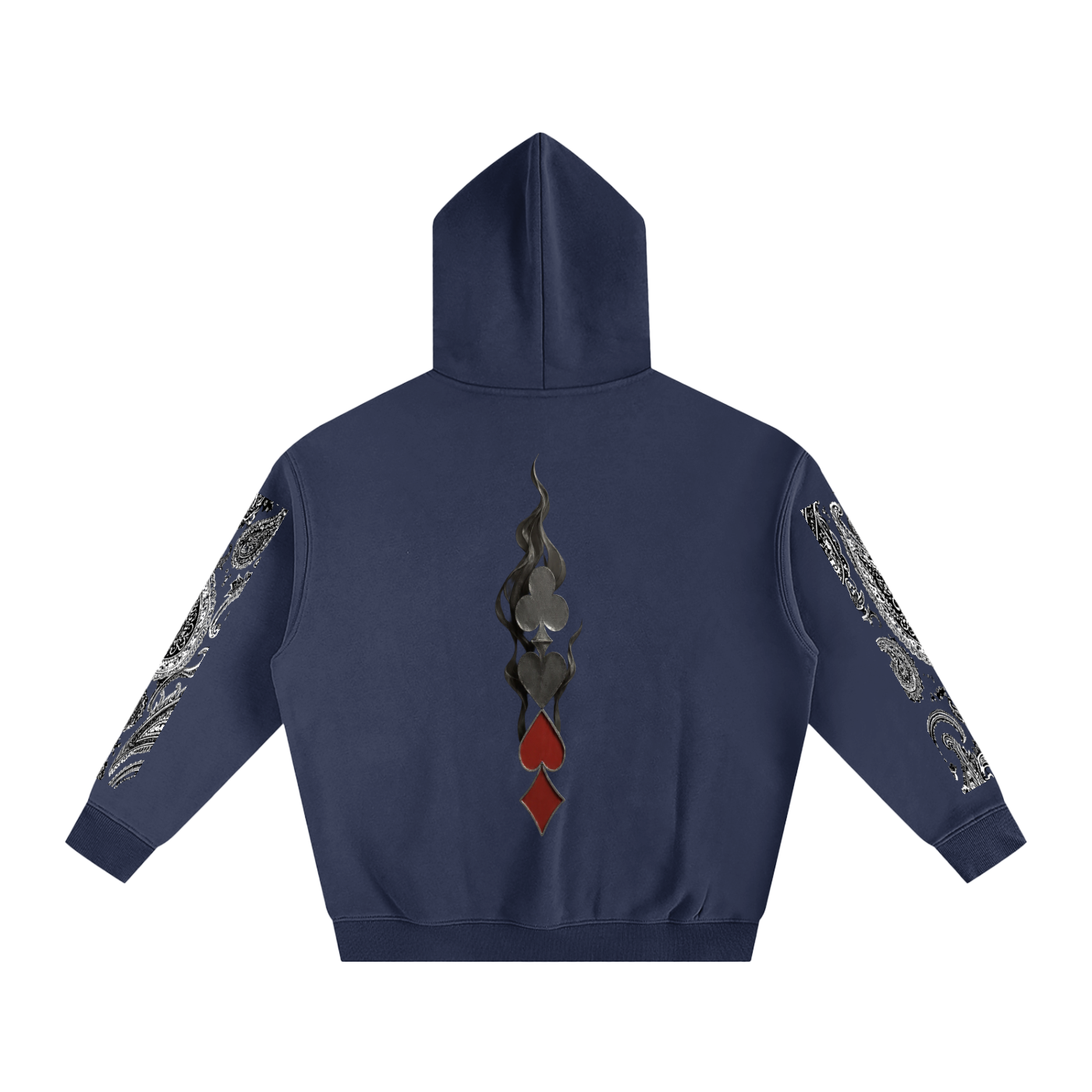 Hard Luck Apparel – Uptown Ace  Fleeced Hoodie
