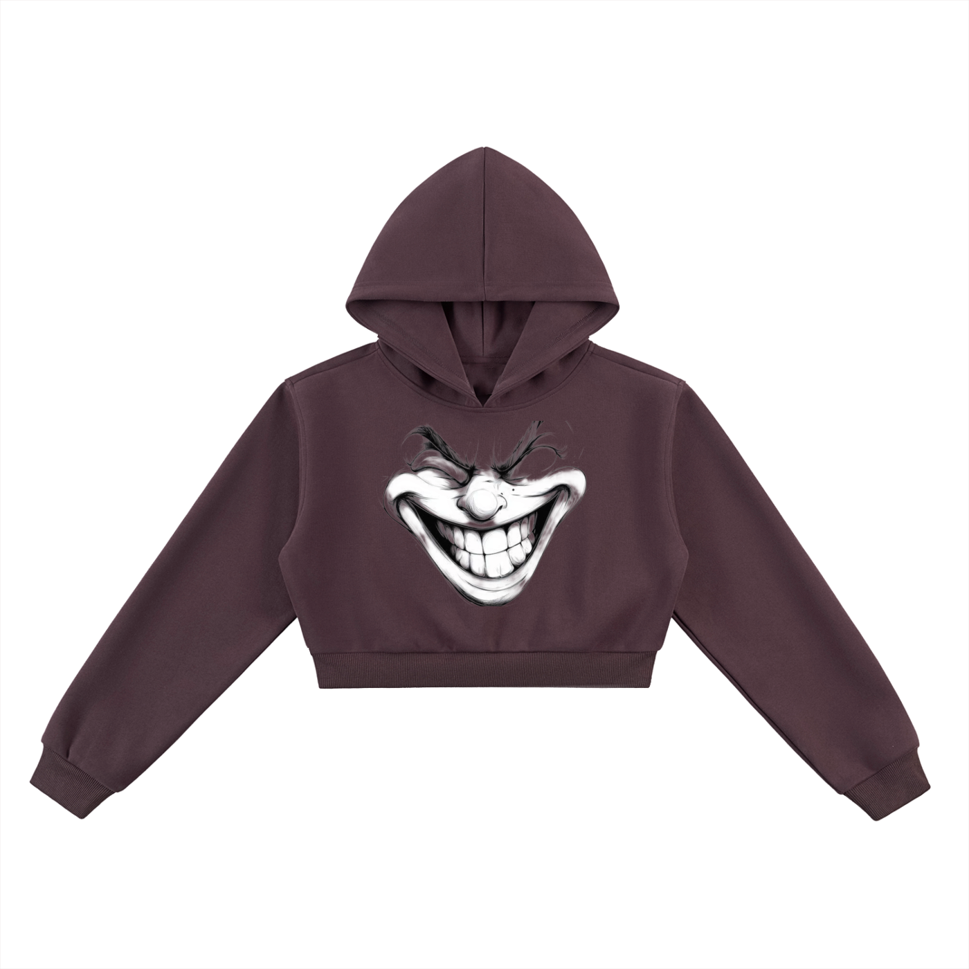 No laughing Matter Essential Cropped Hoodie
