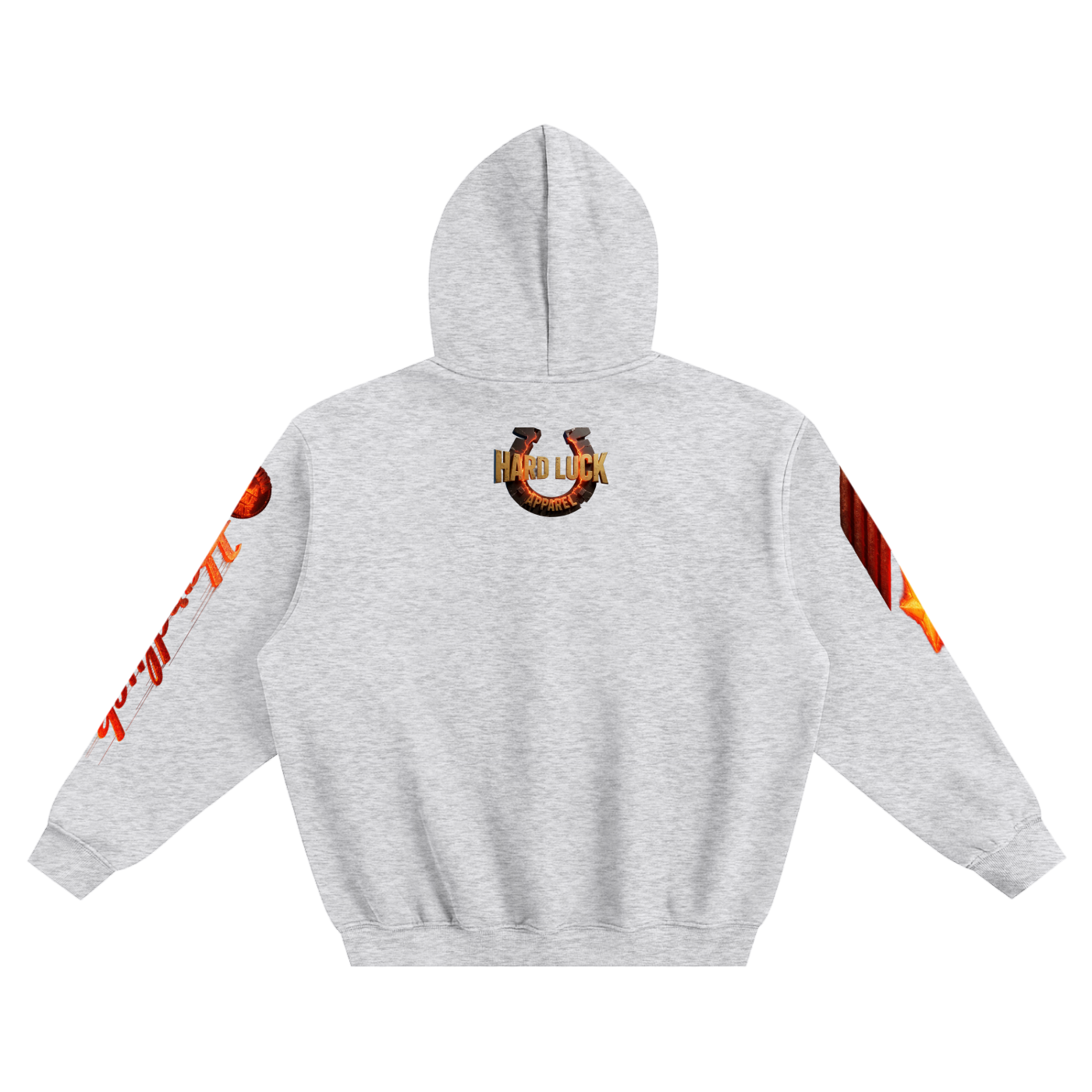 Fire Forged Iron Omen Fleeced Boxy Hoodie