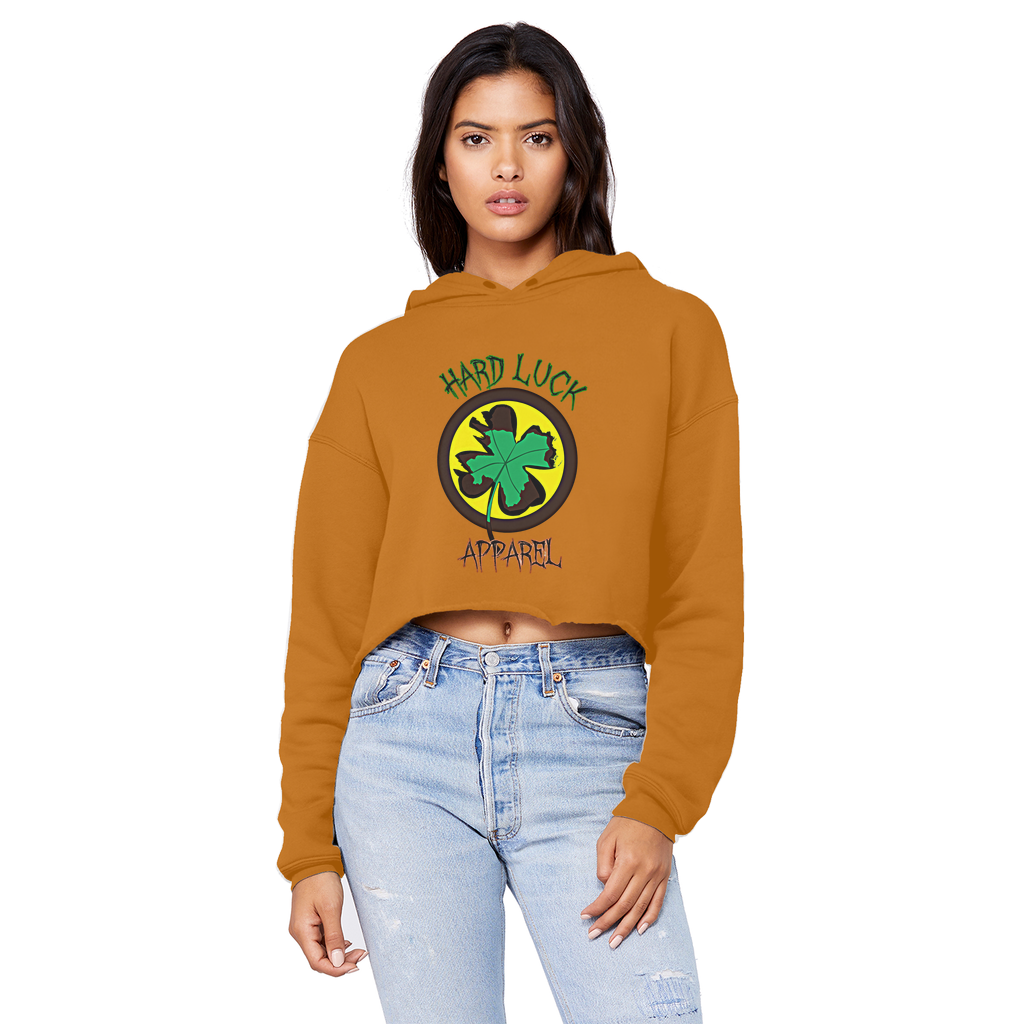 undefined Cropped Raw Edge Boyfriend Hoodie