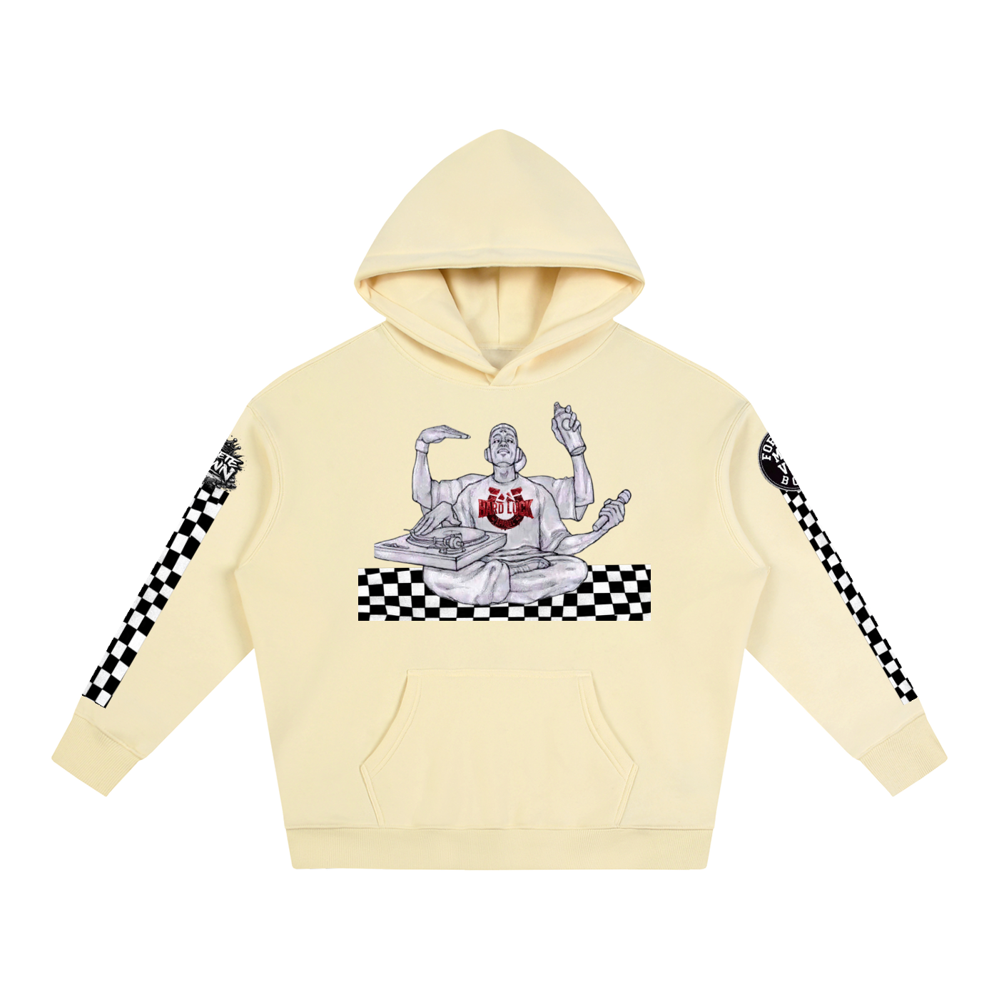 Soul of the Cypher Oversized Fleece Hoodie | Hard Luck Apparel
