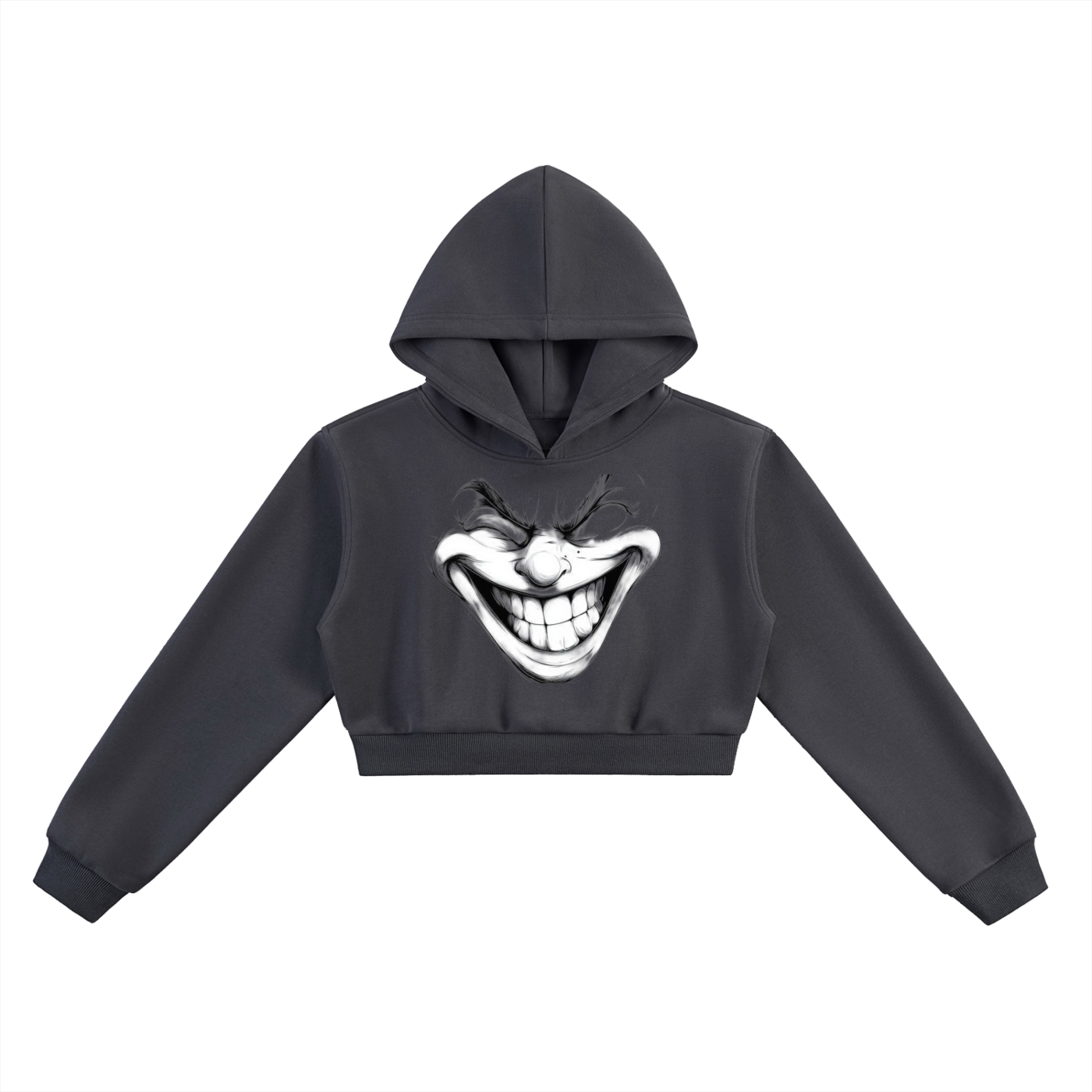 No laughing Matter Essential Cropped Hoodie