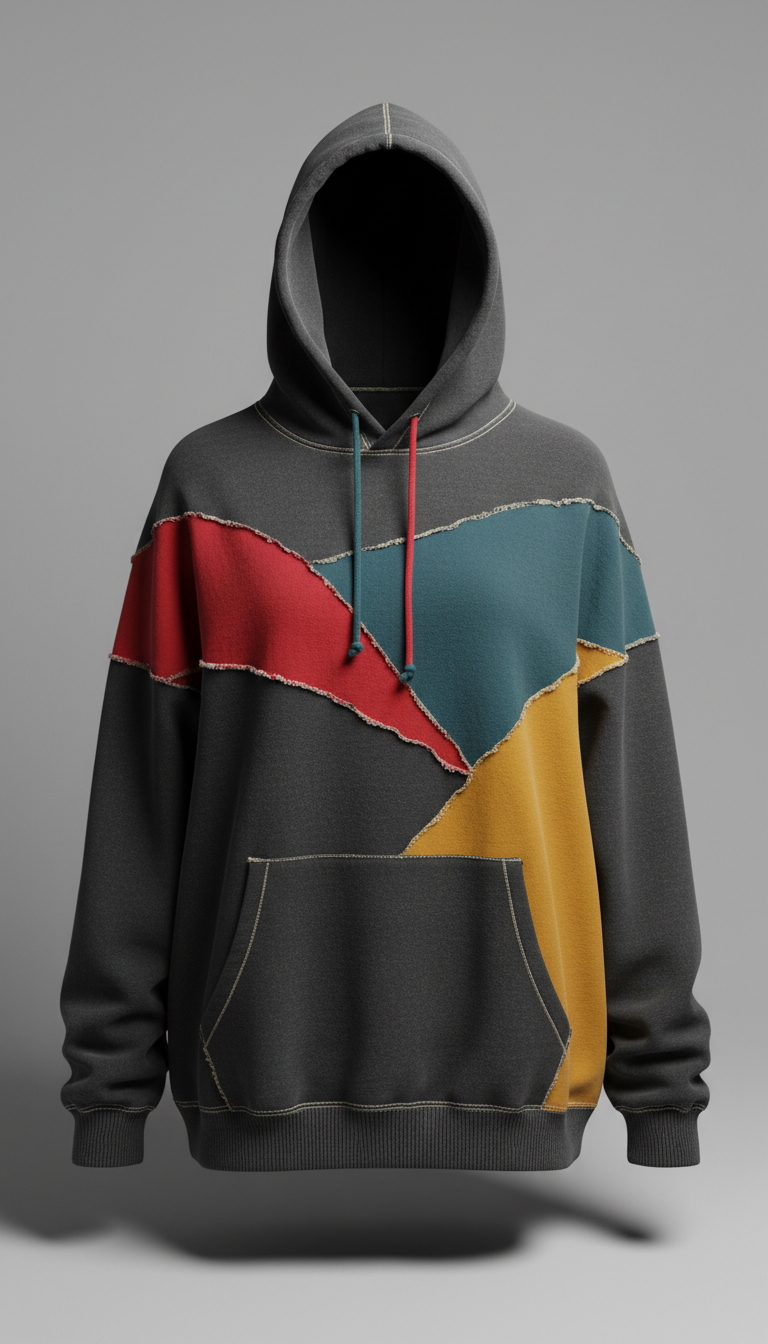 Oversized Hoodie with Heavyweight Cotton