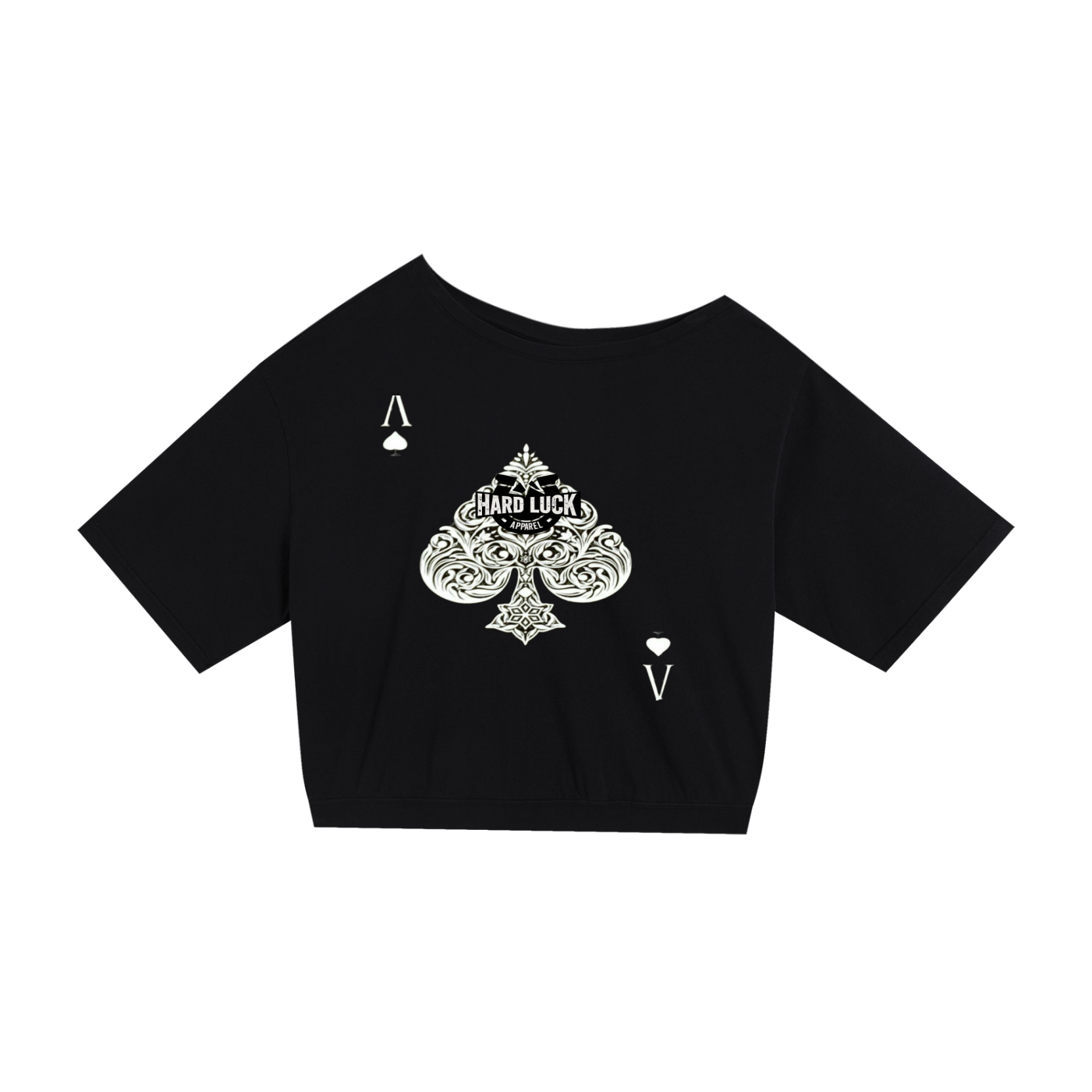 Uptown Ace Asymmetric Shoulder Oversized Cotton T-Shirt