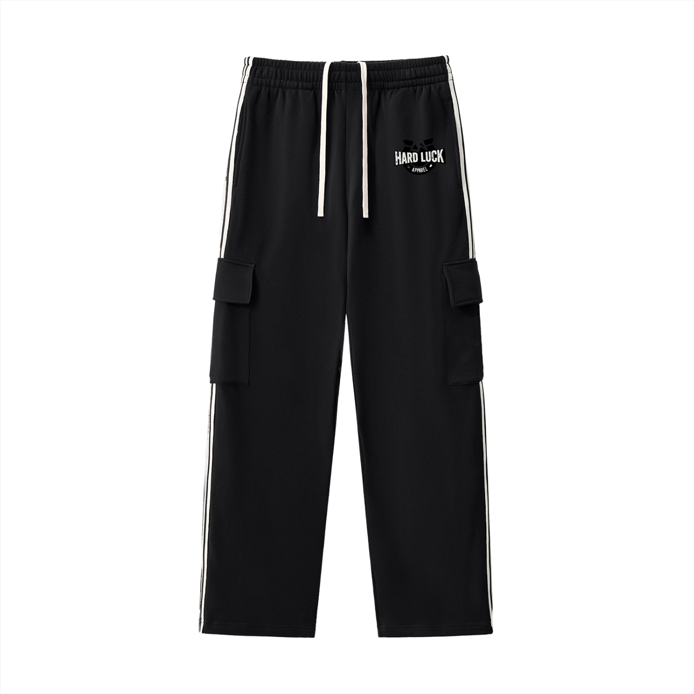 Side Stripe Straight-Leg Pants
