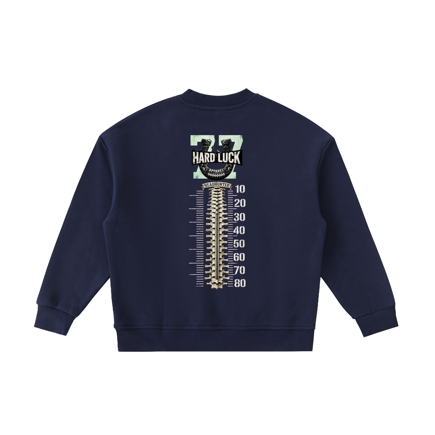 THE HEADHUNTER KIDS CREWNECK - Gridiron Gut Check Youth Crewneck Sweatshirt | Hard Luck Apparel