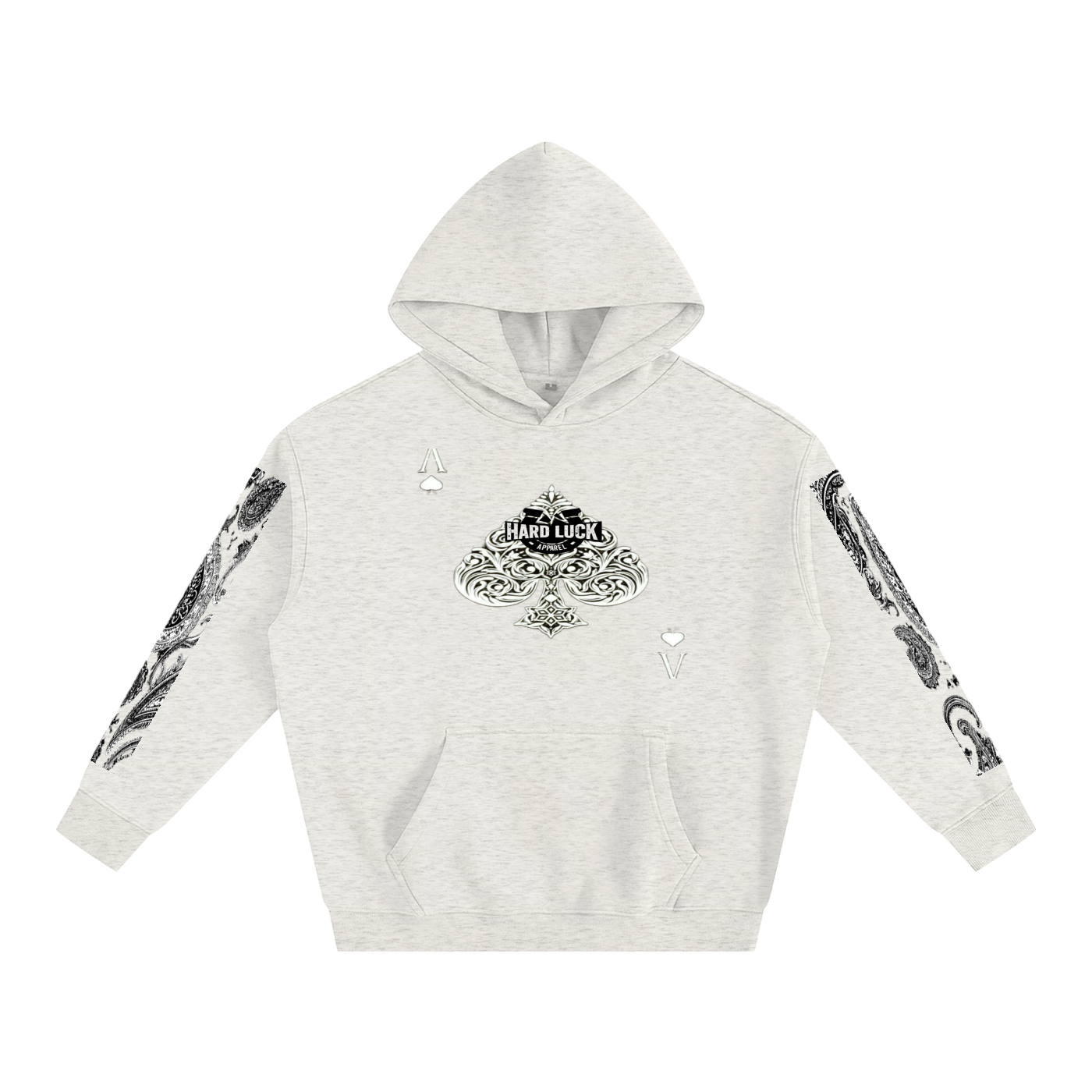 Hard Luck Apparel – Uptown Ace  Fleeced Hoodie