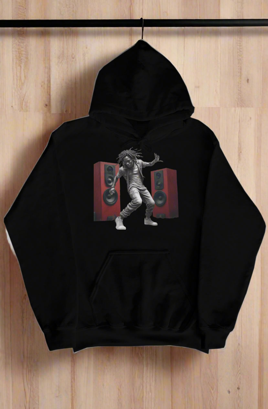 B-Boy In Motion gildan pullover hoody