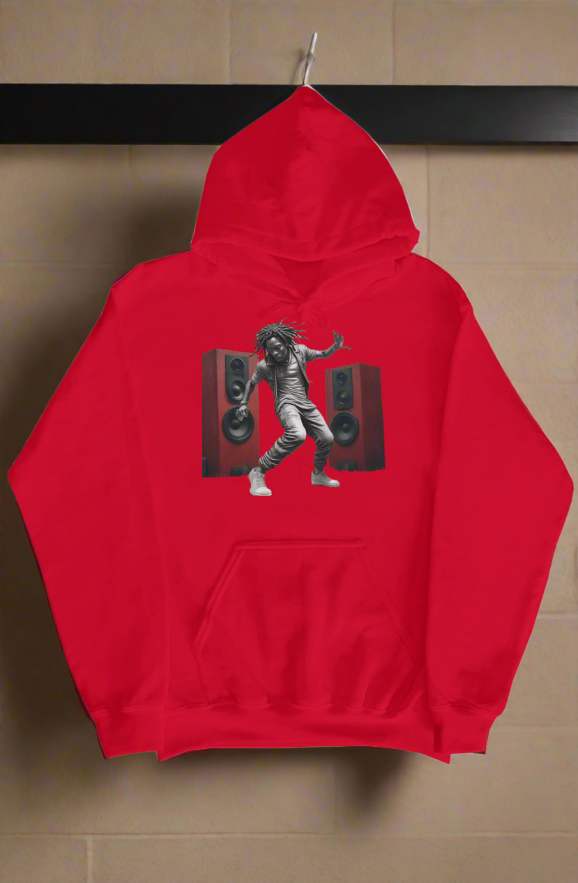 B-Boy In Motion gildan pullover hoody