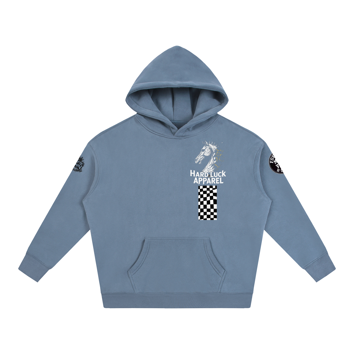 The Last Move Oversize Fleeced Hoodie