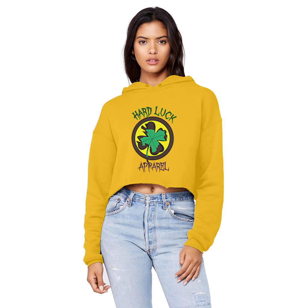 undefined Cropped Raw Edge Boyfriend Hoodie