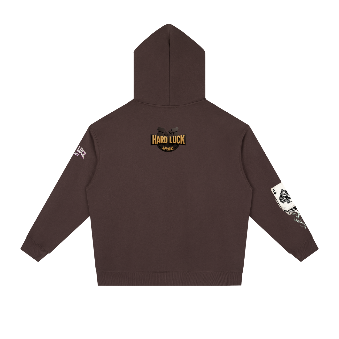 The Gambler: Ace Up the Sleeve Hoodie | Poker Streetwear | Hard Luck Apparel