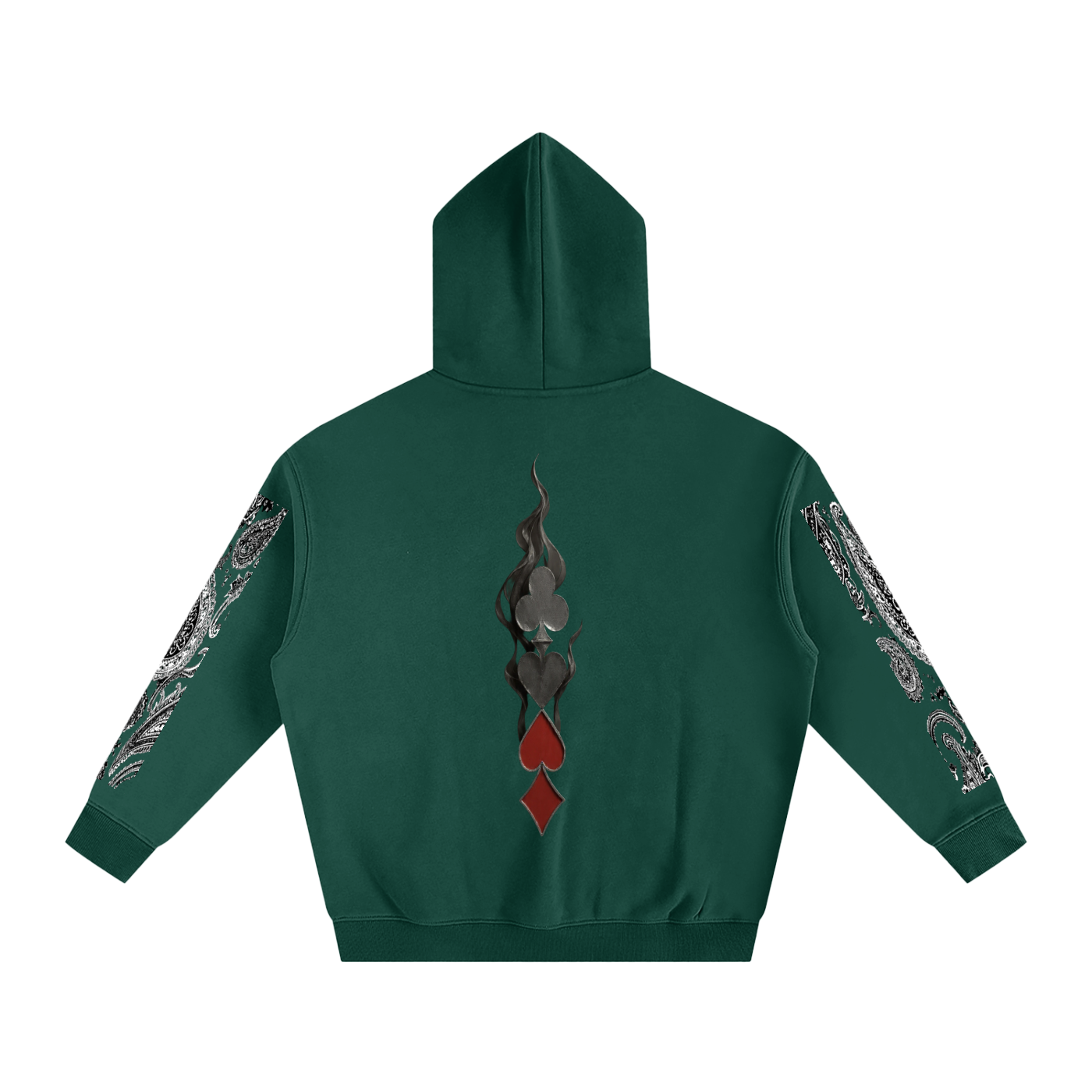 Hard Luck Apparel – Uptown Ace  Fleeced Hoodie