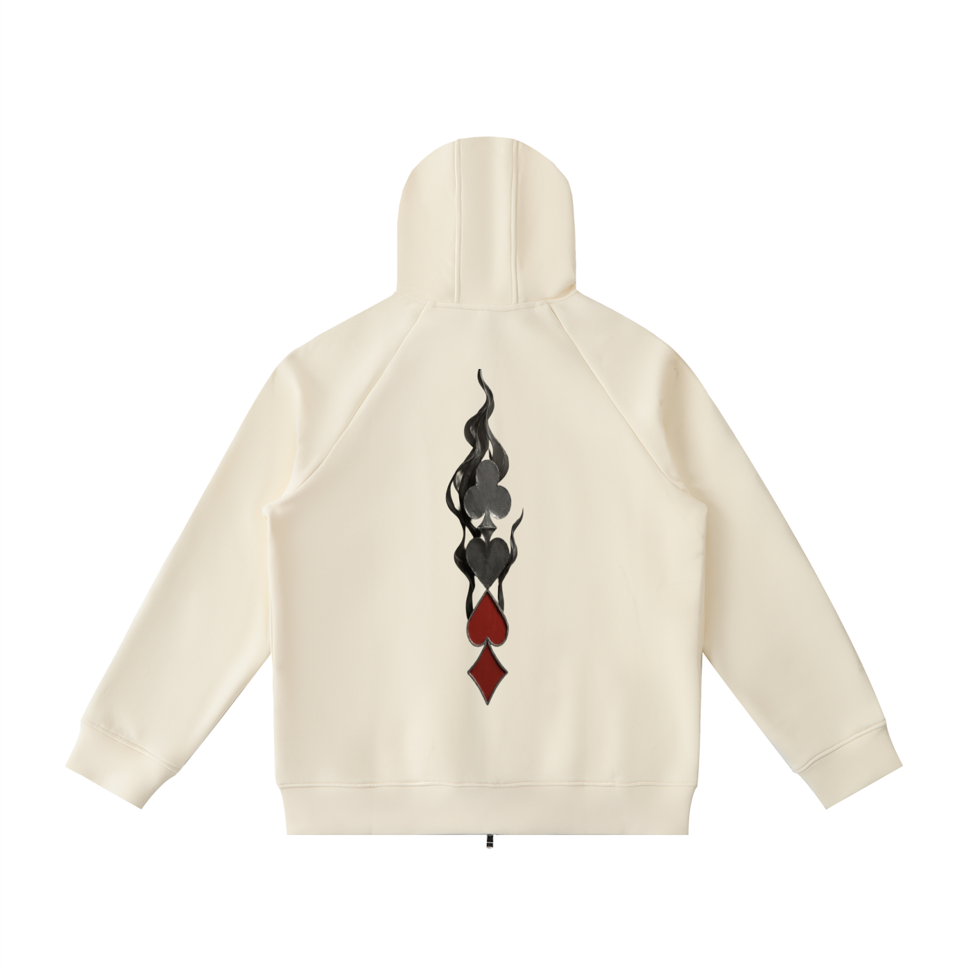 Hard Luck Apparel- Uptown Ace  Heavyweight Full Zip Hoodie
