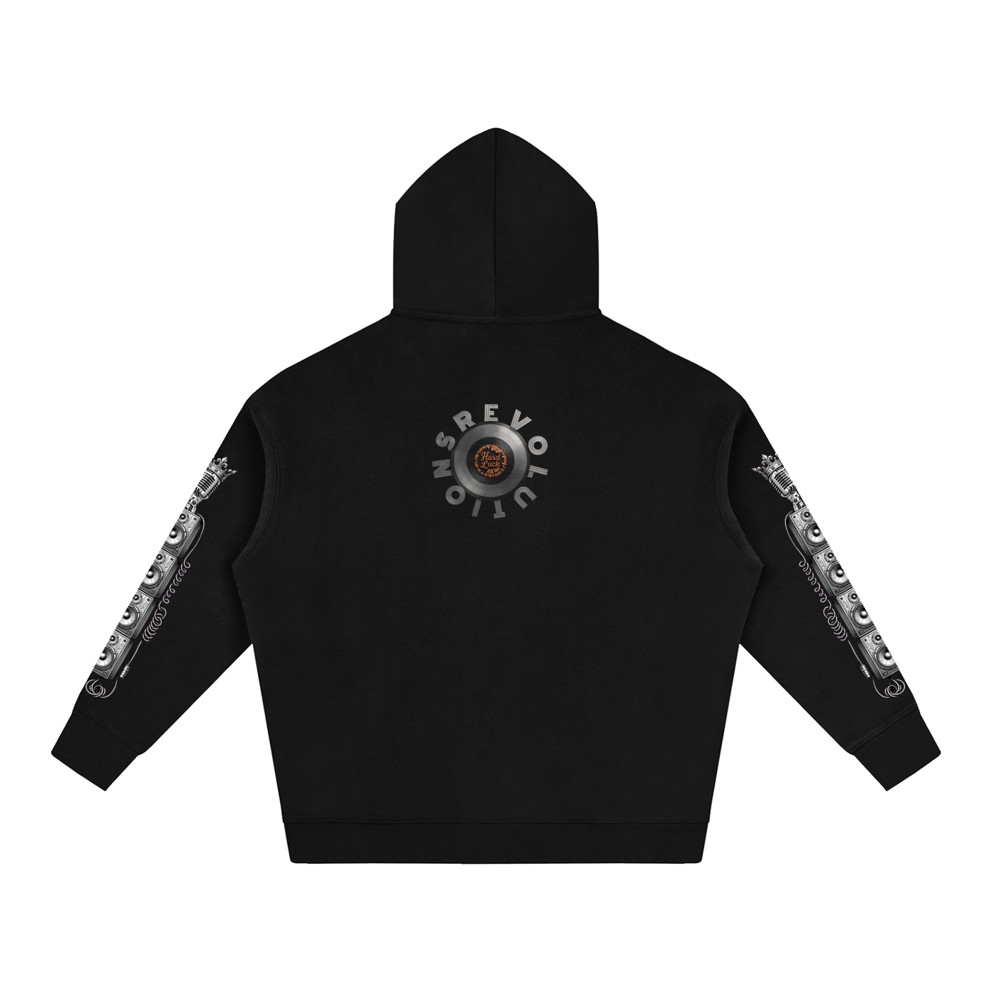 Solid Wall of sound Graphic hoodie