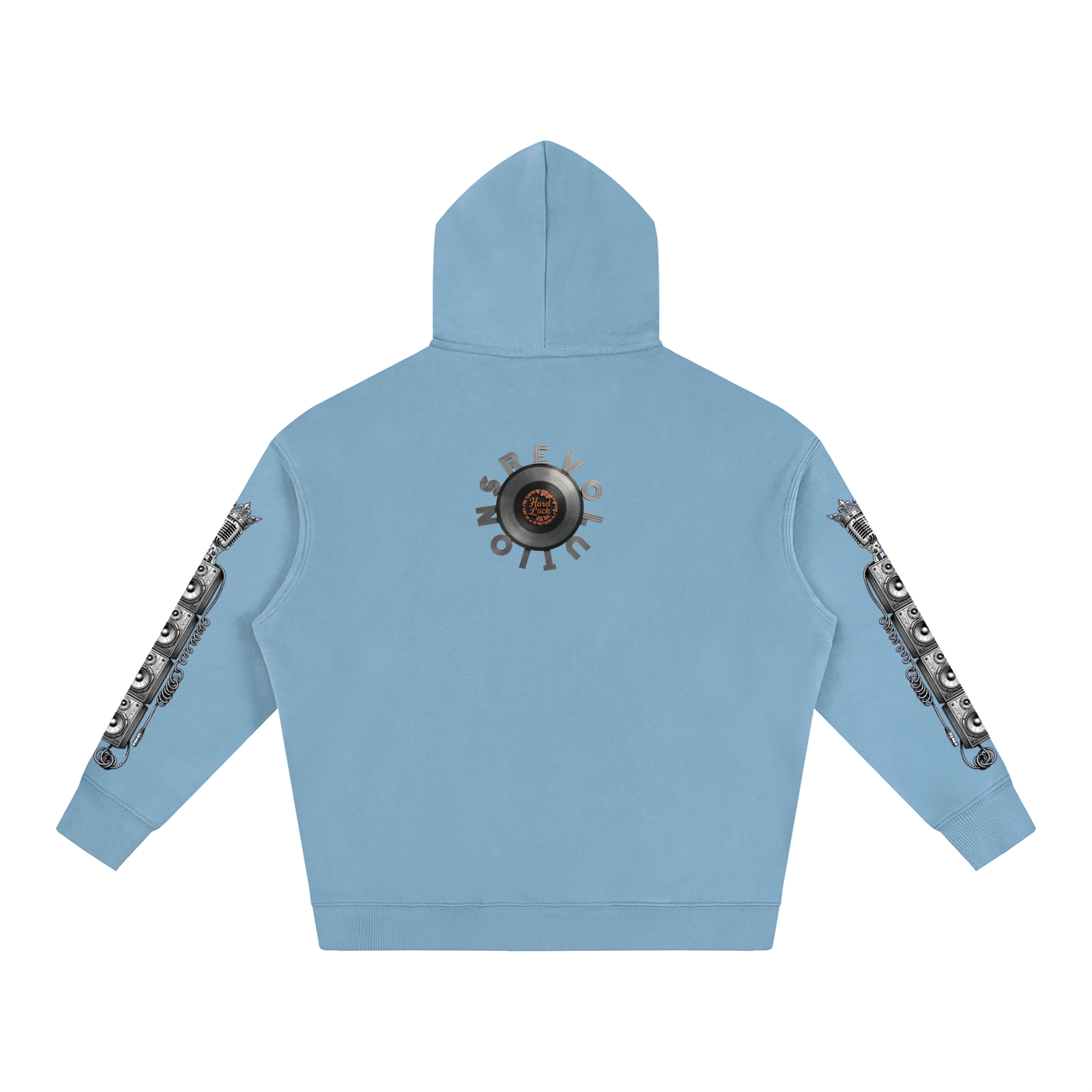 Solid Wall of sound Graphic hoodie