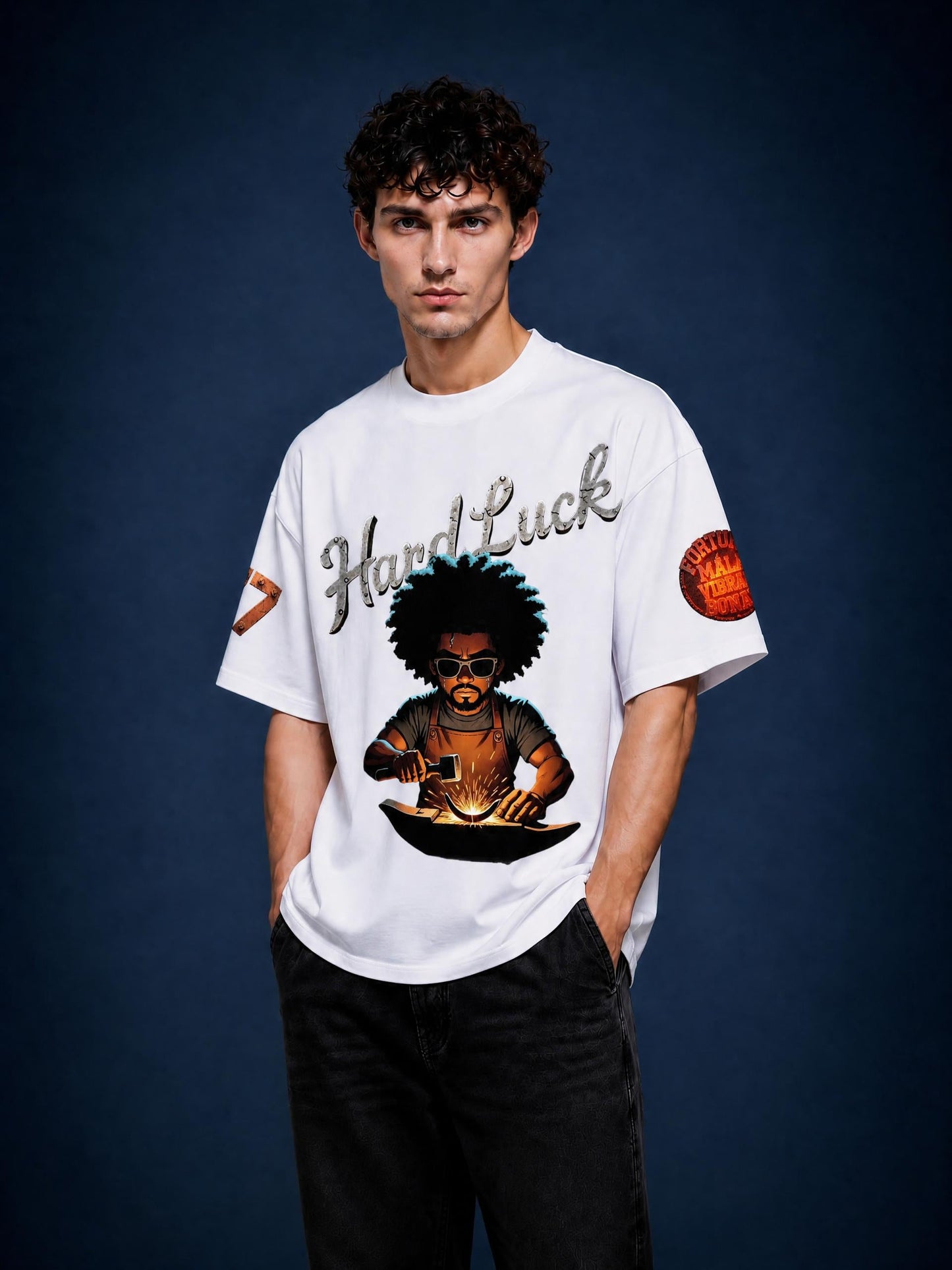 Blacksmith Fire Forged Epic Unisex T-Shirt | Blacksmith Forged Collection | Hard Luck Apparel