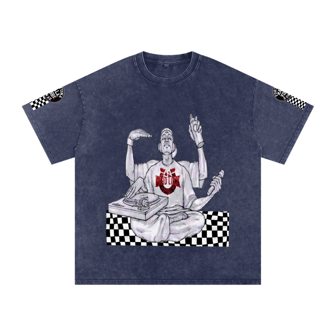 Soul of the Cypher Snow Washed Oversized Cotton T-Shirt