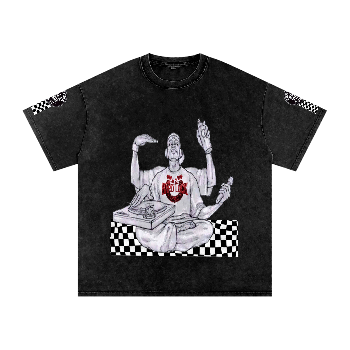 Soul of the Cypher Snow Washed Oversized Cotton T-Shirt