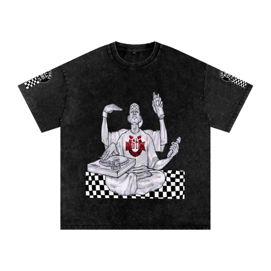 Soul of the Cypher Snow Washed Oversized Cotton T-Shirt