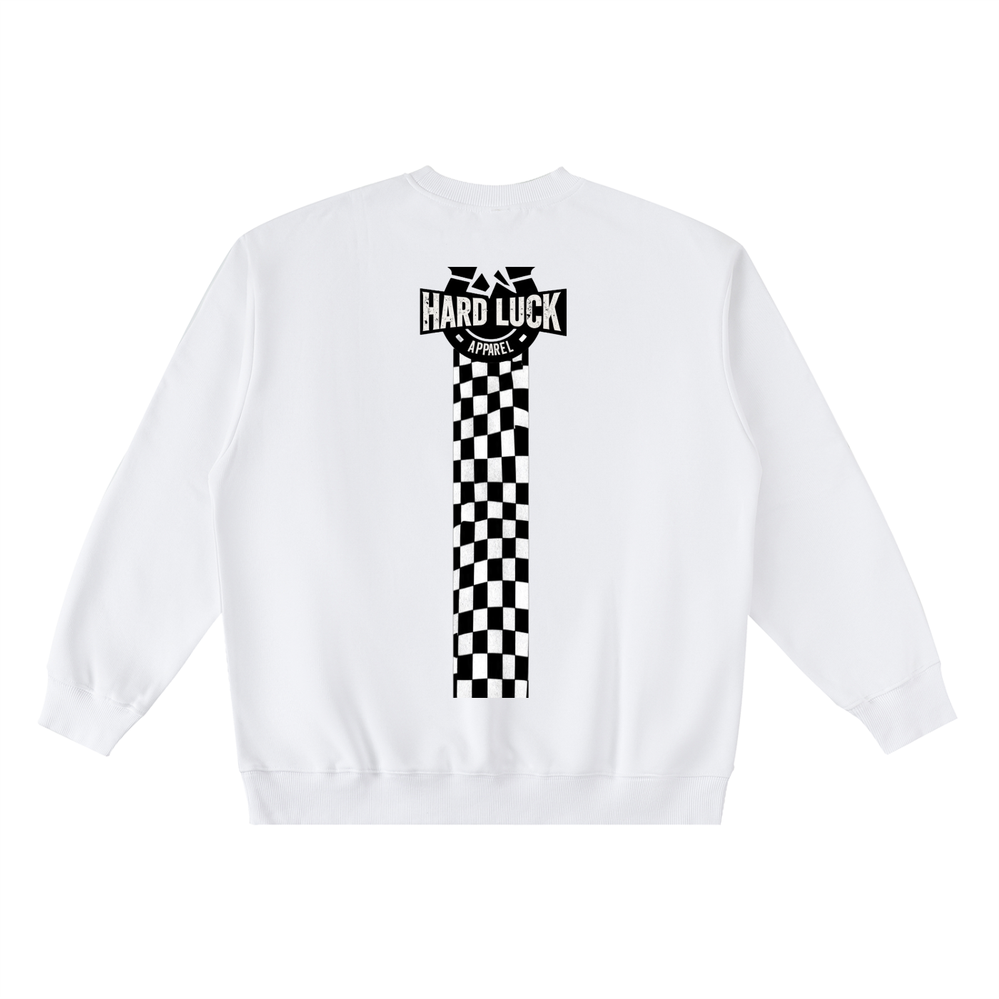 Soul reflections  Redux  Oversized Crewneck Taped Sweatshirt