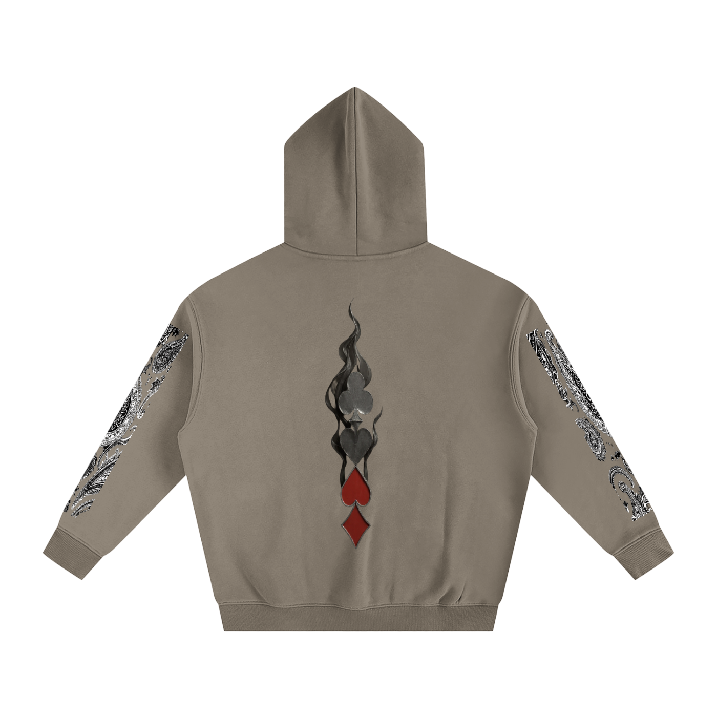 Hard Luck Apparel – Uptown Ace  Fleeced Hoodie