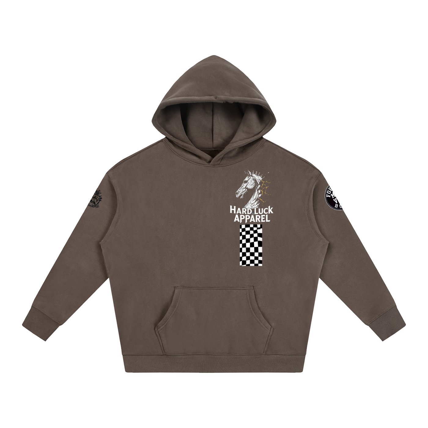 The Last Move Oversize Fleeced Hoodie