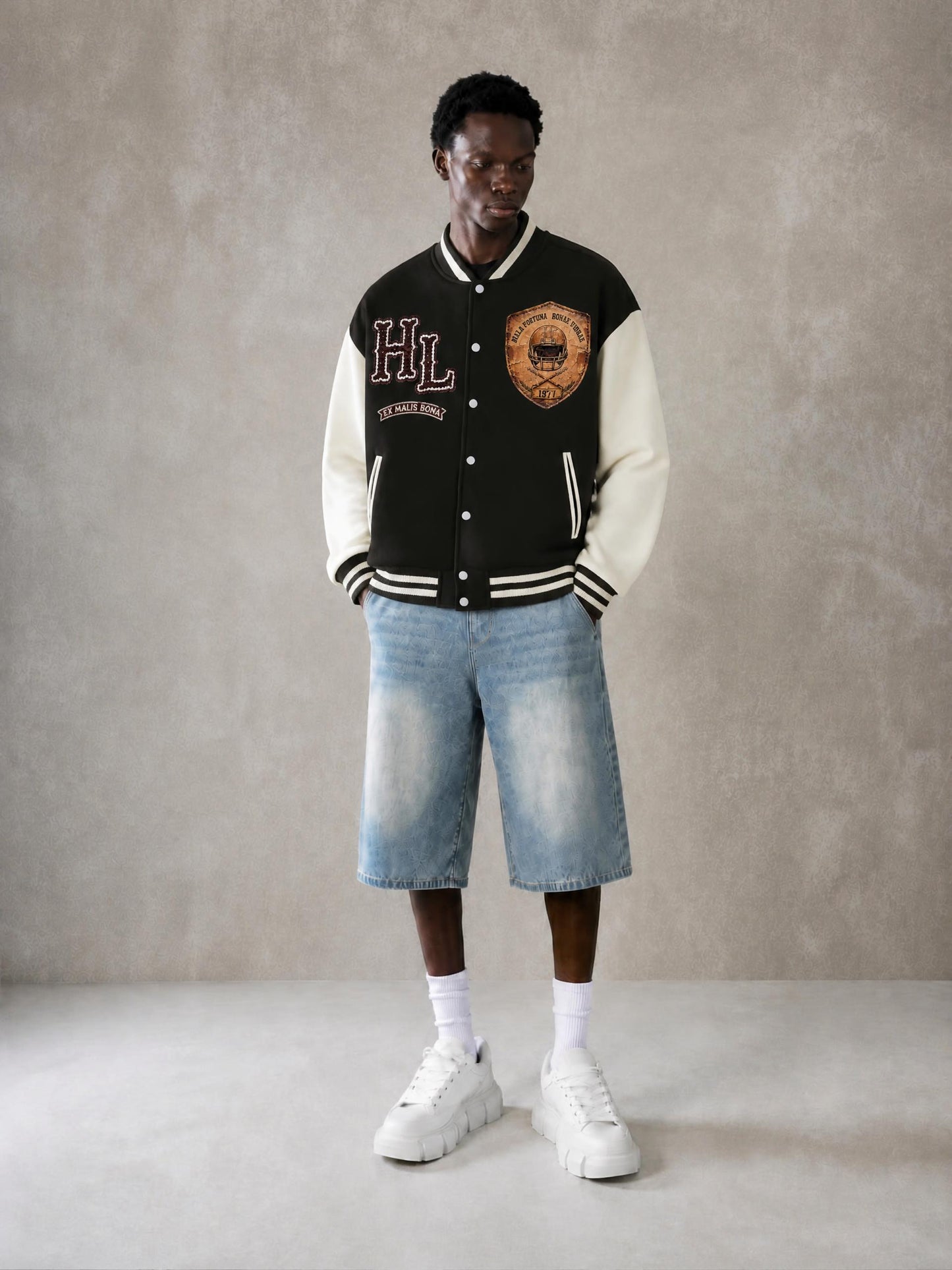 Hard Luck Apparel - Gridiron Gut Check Longest Yard Varsity Jacket