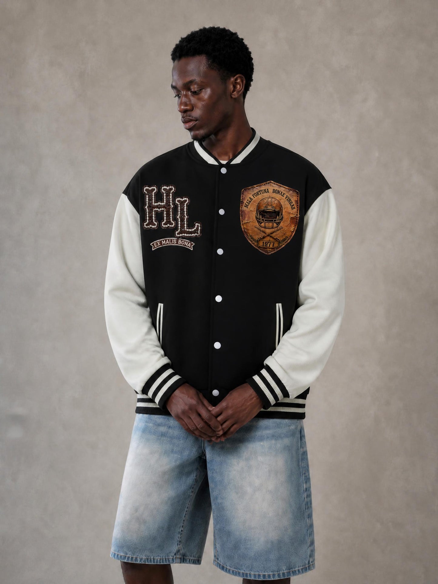 Hard Luck Apparel - Gridiron Gut Check Longest Yard Varsity Jacket