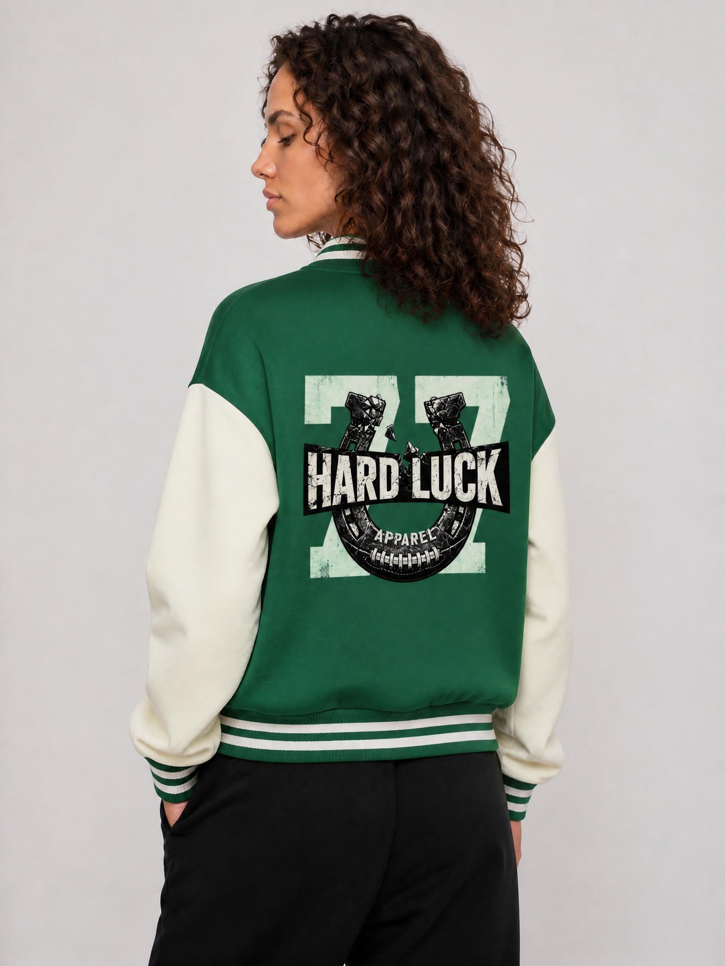 Hard Luck Apparel - Gridiron Gut Check Longest Yard Varsity Jacket