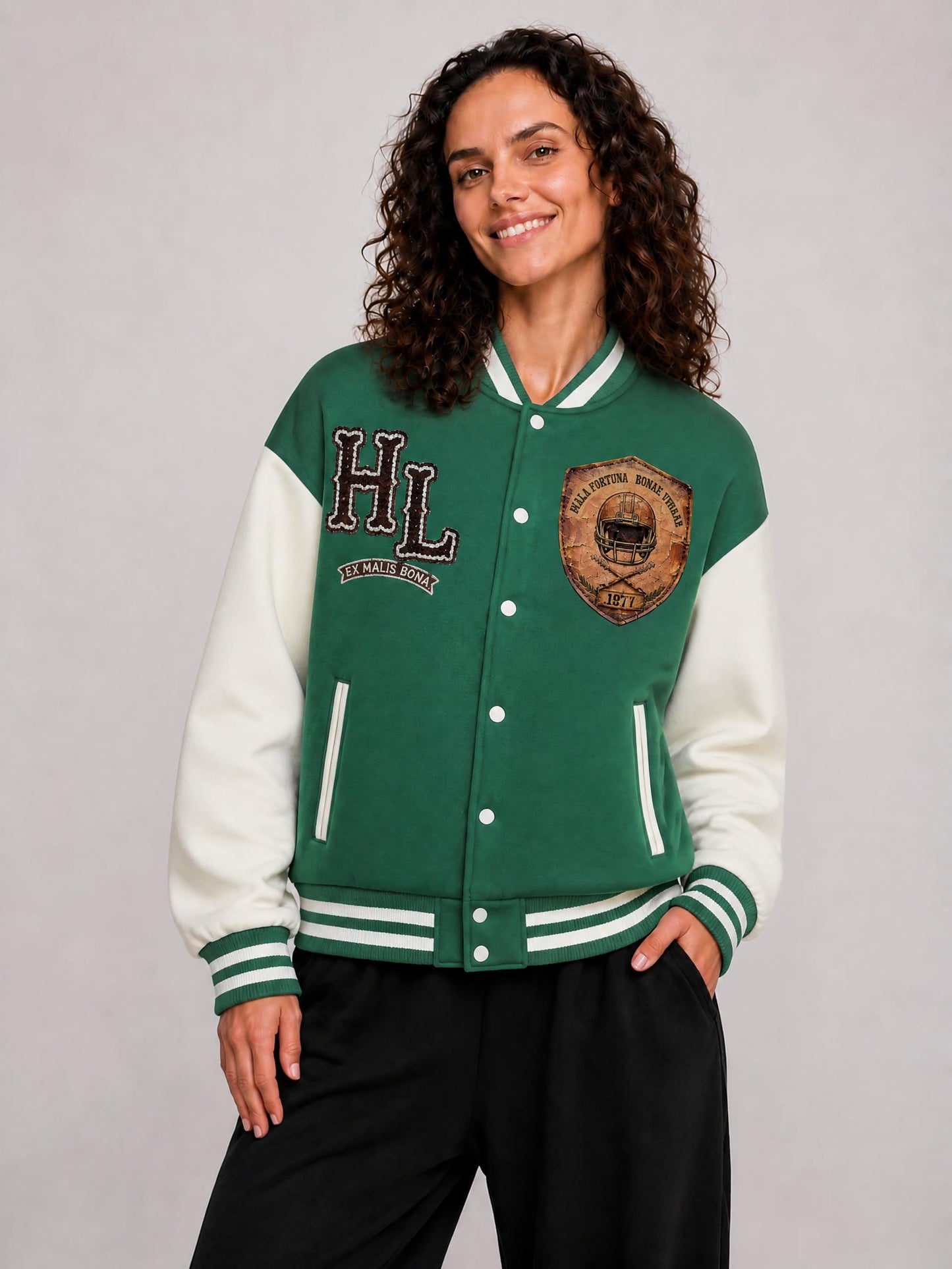 Hard Luck Apparel - Gridiron Gut Check Longest Yard Varsity Jacket