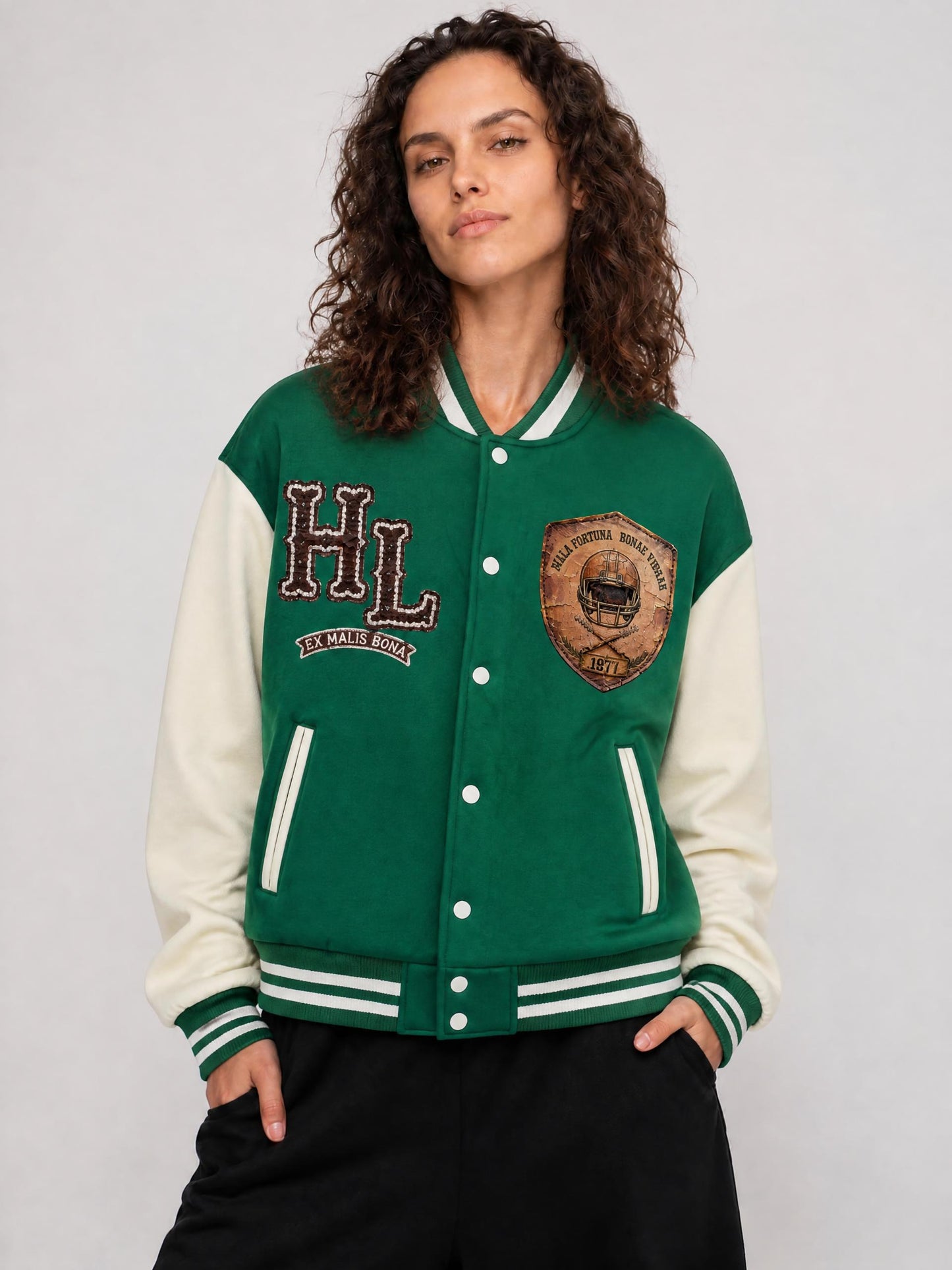Hard Luck Apparel - Gridiron Gut Check Longest Yard Varsity Jacket